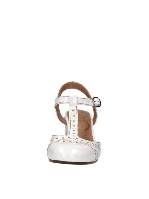 Décolleté slingback in pelle CHIE MIHARA | MIRA46 SUCREBIANCO-CHAMPAGNE